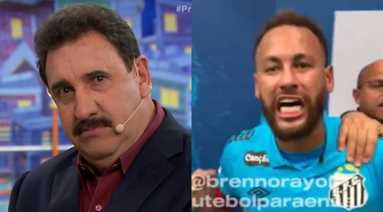 Ratinho defende Neymar e diz que jogador só é criticado por lado político
