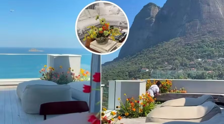 Vista deslumbrante e decoração sofisticada; veja detalhes da cobertura de Bruna Marquezine