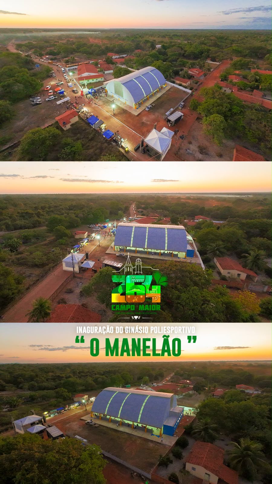 Campo Maior inaugura Ginásio Poliesportivo “Menelão” na comunidade Água Fria - Imagem 1