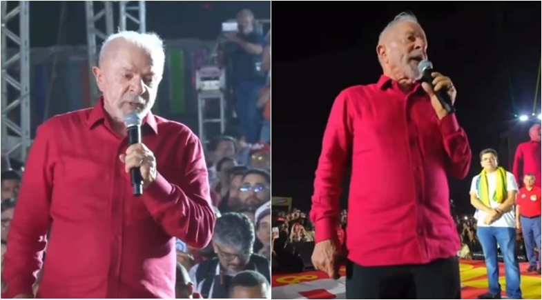 Lula durante ato político em Teresina | Meio News