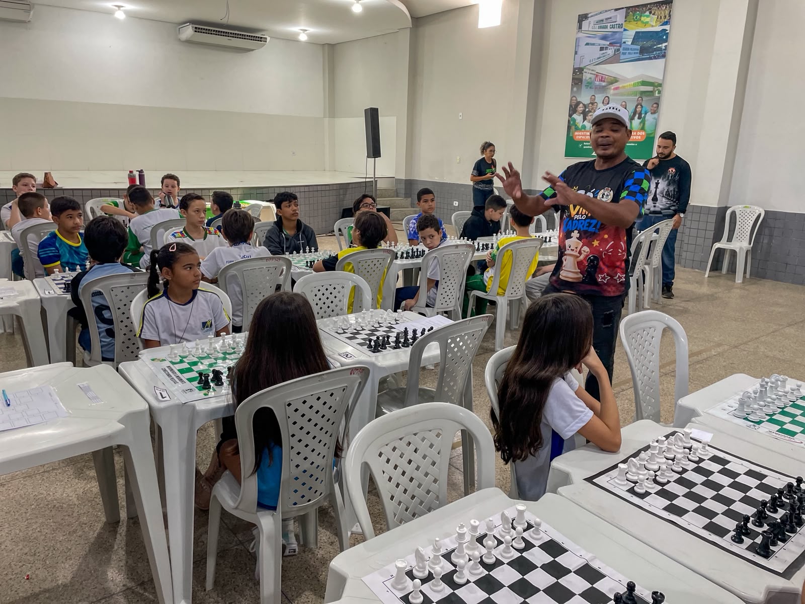 JEPIR reúne estudantes em competição de xadrez - Divulgação/ASCOMJEPIR reúne estudantes em competição de xadrez - Divulgação/ASCOM
