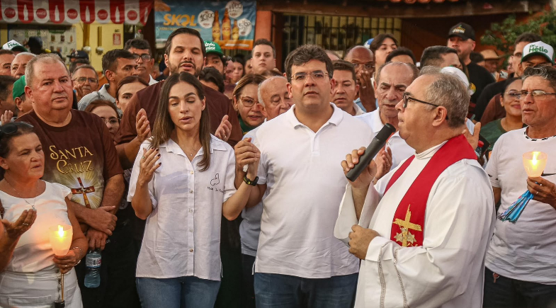 Em Santa Cruz dos Milagres, Rafael destaca turismo religioso para geração de renda | Divulgação/Ascom
