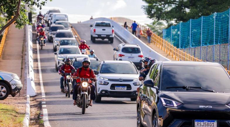 Trânsito em Teresina | Divulgação/Ascom