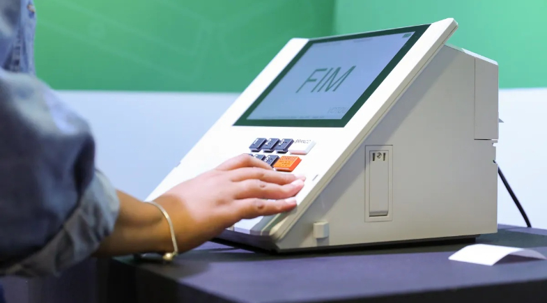 Urna eletrônica de votação | Reprodução