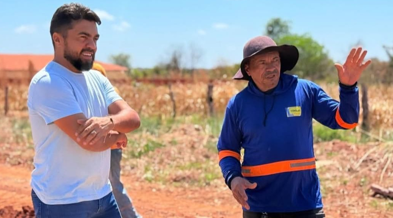 Prefeito Jesse James acompanha andamento de obras e demandas em Guadalupe