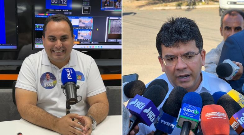 Rafael Fonteles e Georgiano Neto  | Letícia Borges/meionews