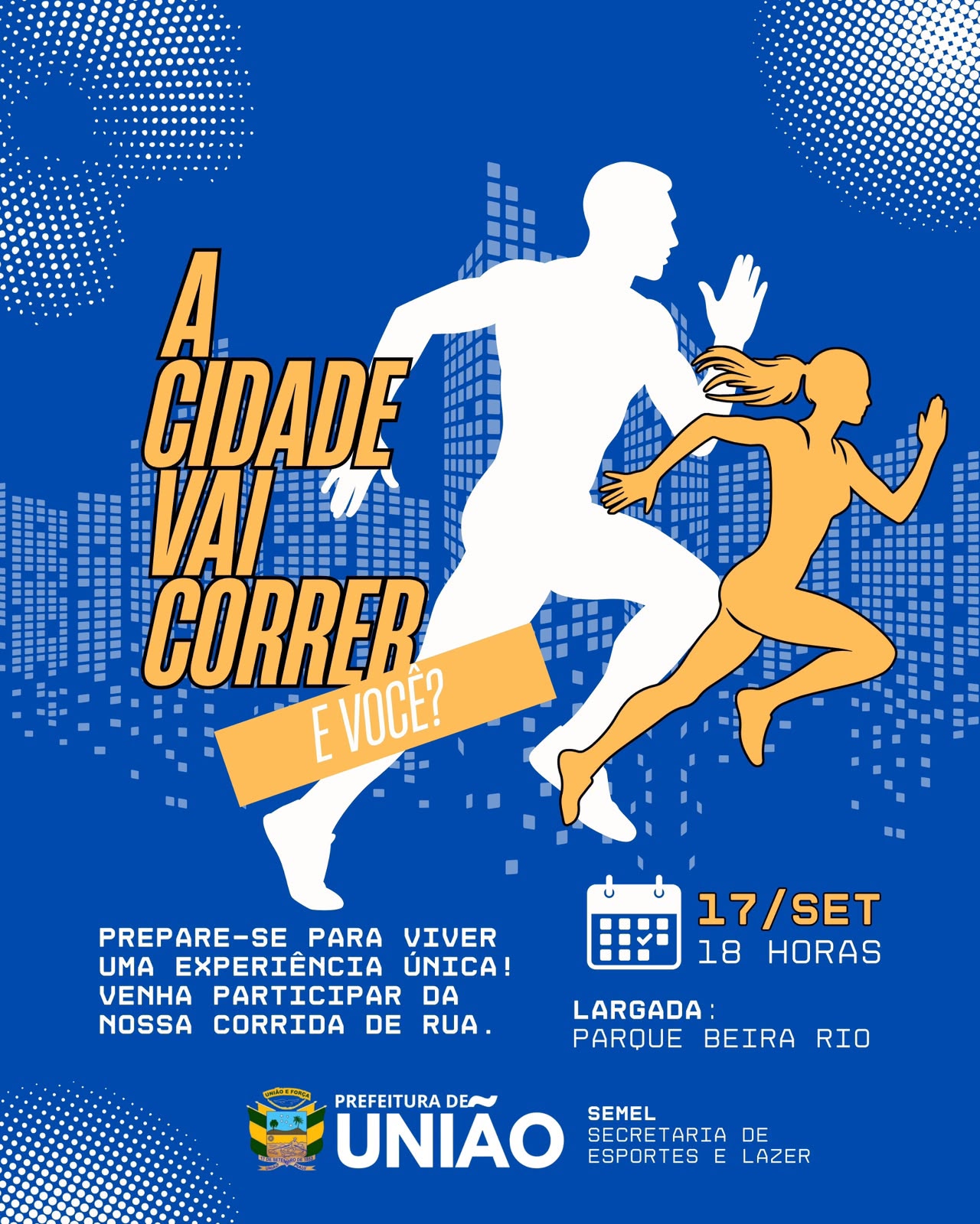 União celebra 173 anos com shows, corrida de rua e inaugurações - Divulgação/ASCOM