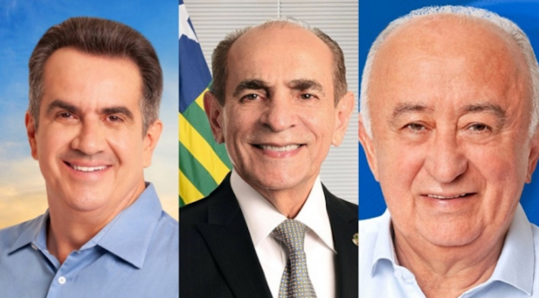 Ciro Nogueira e Marcelo Castro têm 17% cada, e Júlio César aparece com 15% | Reprodução
