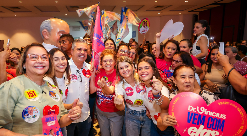 Dr. Vinicius debate participação das mulheres na política em plenária na capital | Andressa Sipaúba/Ascom