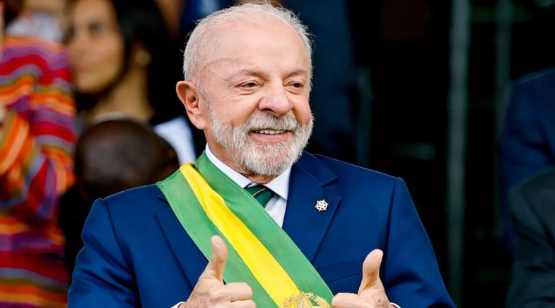 Presidente da República, Luiz Inácio Lula da Silva, durante Desfile Cívico-Militar de 7 de Setembro, Esplanada dos Ministérios, Brasília | Reprodução/ Ricardo Stuckert