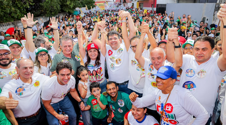 Ato político de Rafael Fonteles em Luís Correia | Foto: Reprodução