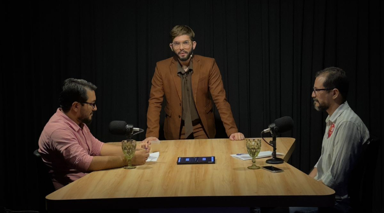 Angelo Carvalho e Danniel Rocha discutem políticas de segurança e criminalidade no Bateu, Levou  | Divulgação/MeioNews