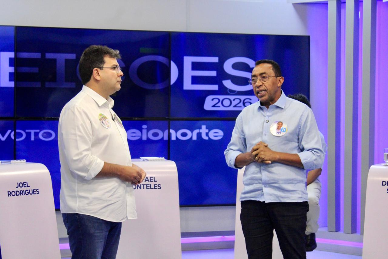 Rafael Fonteles e Joel Rodrigues - Foto: Raíssa Morais/MeioNews
