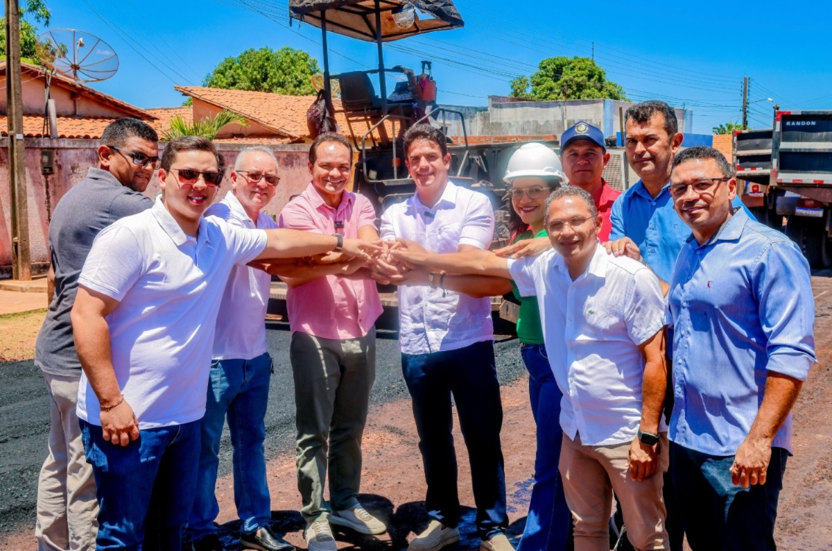 Obra da Avenida Gerardo Linhares - Divulgação/ASCOM