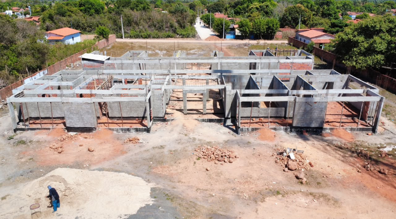 Obras de creche no bairro Sossego avançam e devem atender cerca de 200 crianças em tempo integral