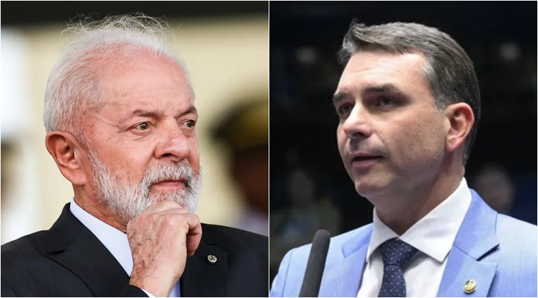Lula e Flávio Bolsonaro | Marcelo Camargo/Agência Brasil e Carlos Moura/Agência Senado