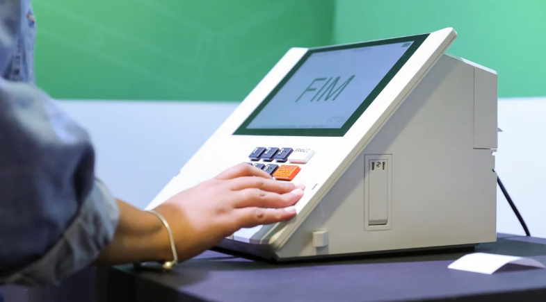 Urna eletrônica de votação | Reprodução