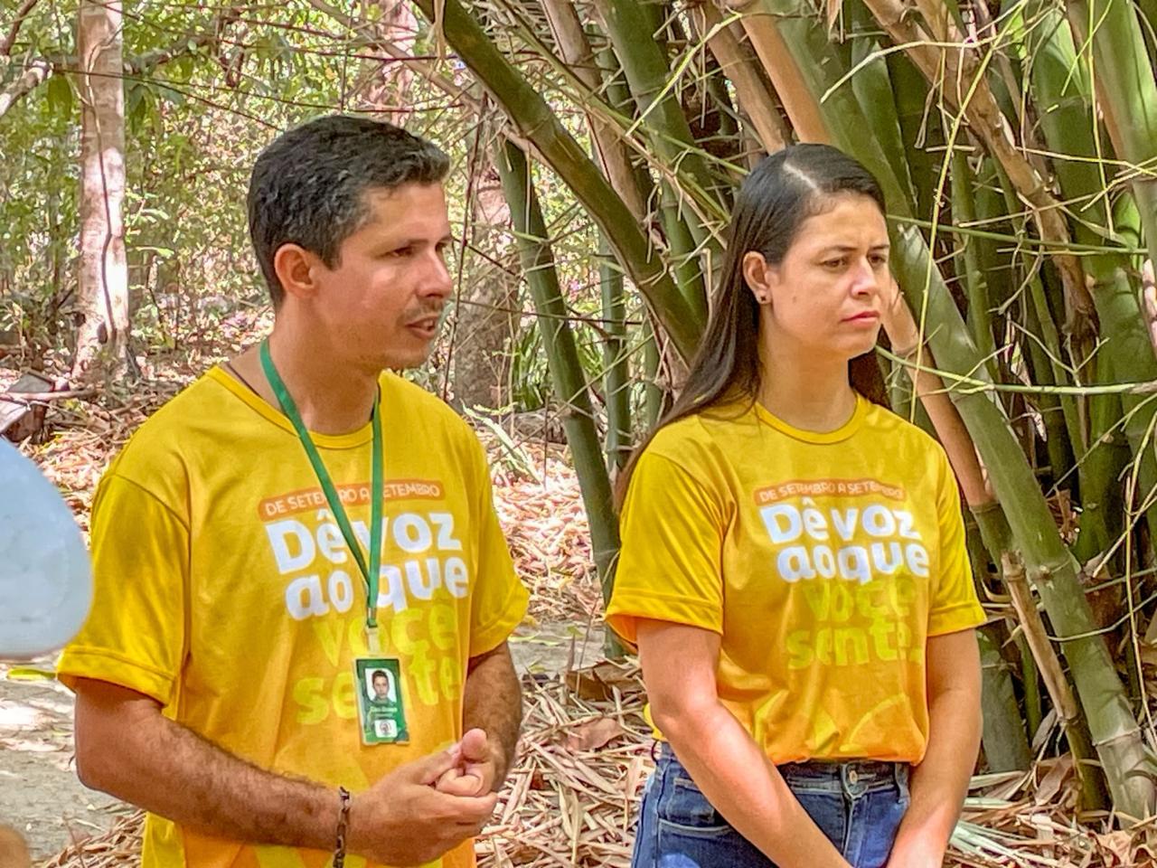 Atividade alusiva ao Setembro Amarelo - Divulgação/ASCOMAtividade alusiva ao Setembro Amarelo - Divulgação/ASCOM
