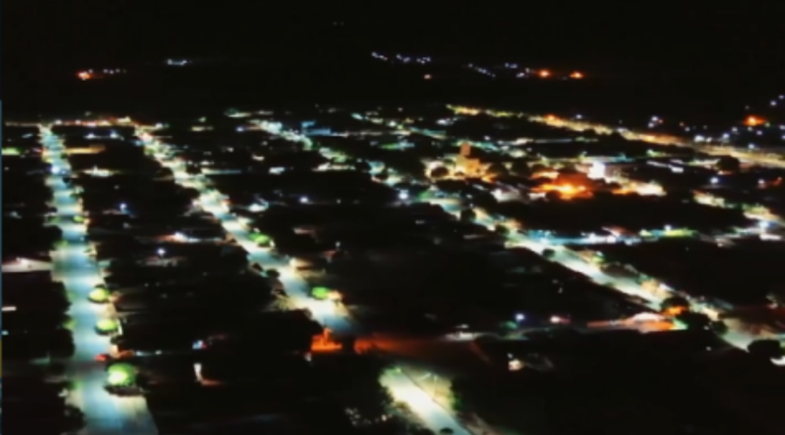 Landri Sales amplia iluminação pública com instalação de lâmpadas de LED