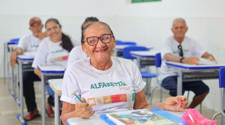 Rafael Fonteles quer reduzir pela metade o analfabetismo entre jovens e adultos no Piauí | Divulgação/Ascom