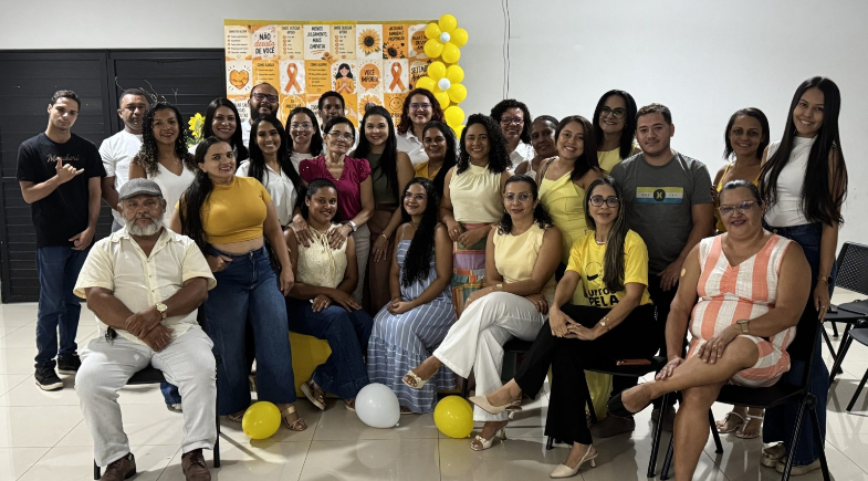Servidores do CRAS participam de momento alusivo ao Setembro Amarelo em Uruçuí