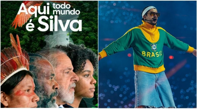 Campanha de Lula usa música de Bad Bunny em vídeo sobre soberania | Reprodução