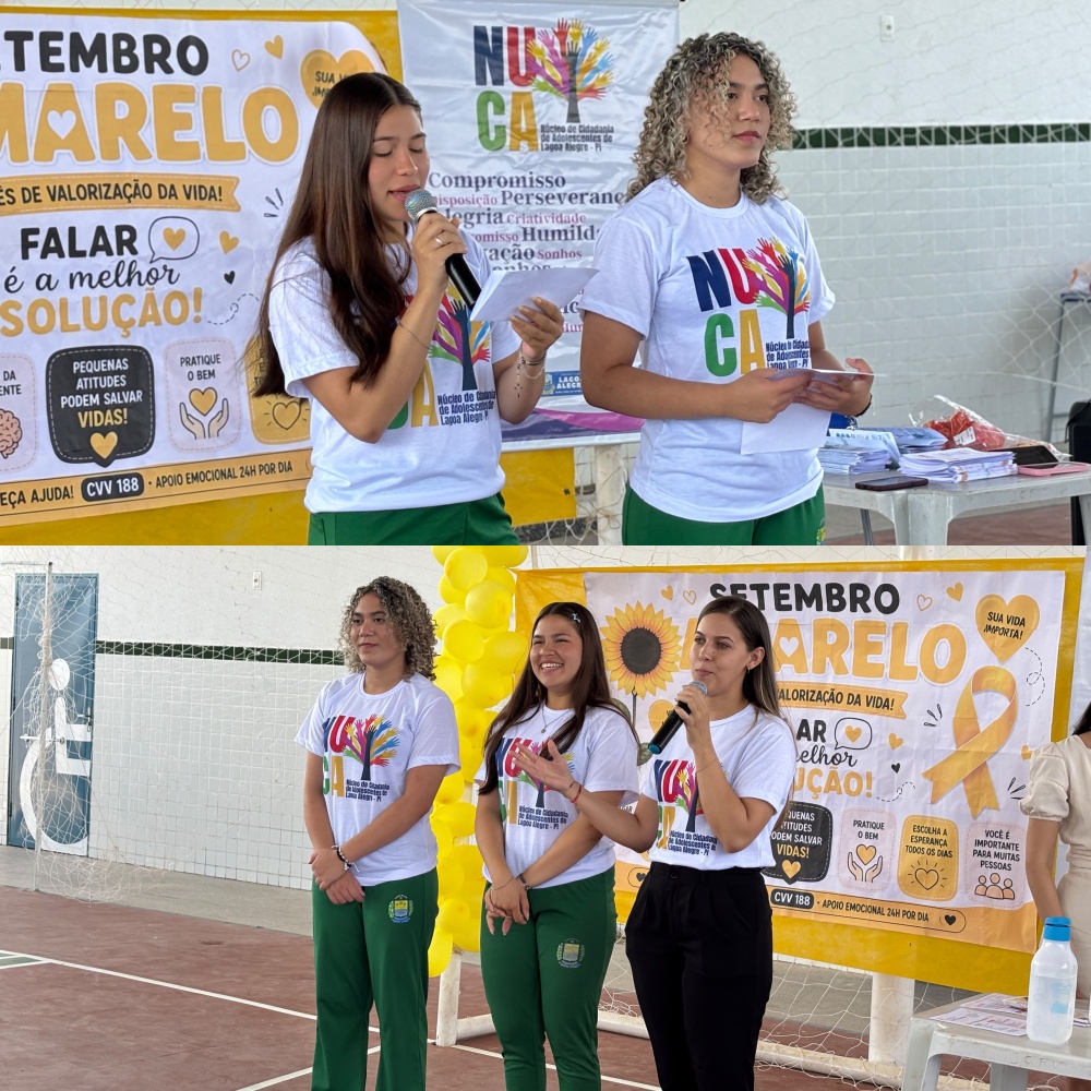 Setembro Amarelo: Lagoa Alegre abre espaço para falar sobre saúde mental - Imagem 1