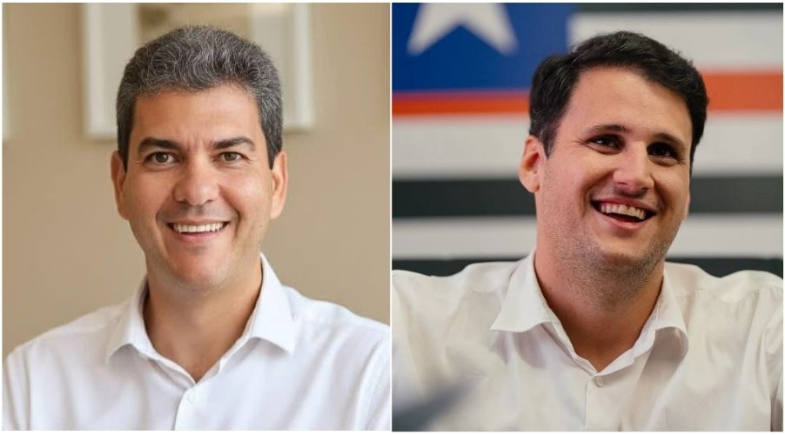 Eduardo Braide (a esq.) e Orleans Brandão (a dir.) | Reprodução