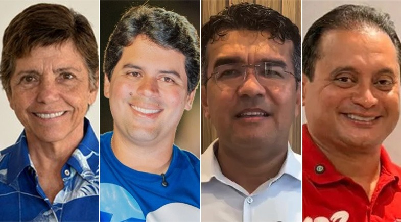 Roseana Sarney, Fufuca,  Lahesio Bonfim e Weverton Rocha | Reprodução