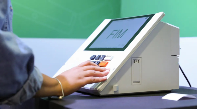 Urna eletrônica de votação | Reprodução