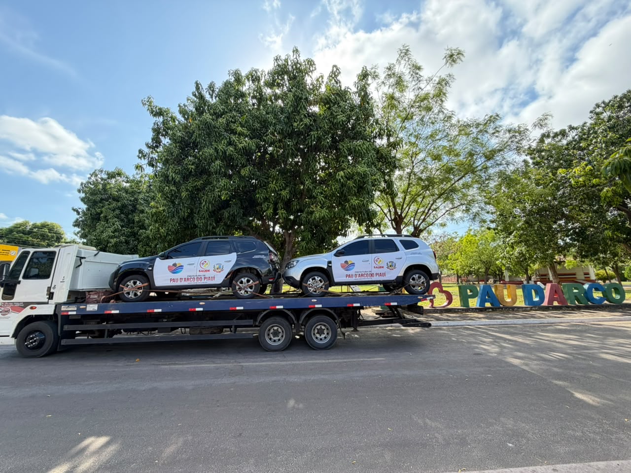 Pau d’Arco entrega veículos para reforçar atendimento em comunidades | Divulgação/Prefeitura de Pau d'Arco do Piauí