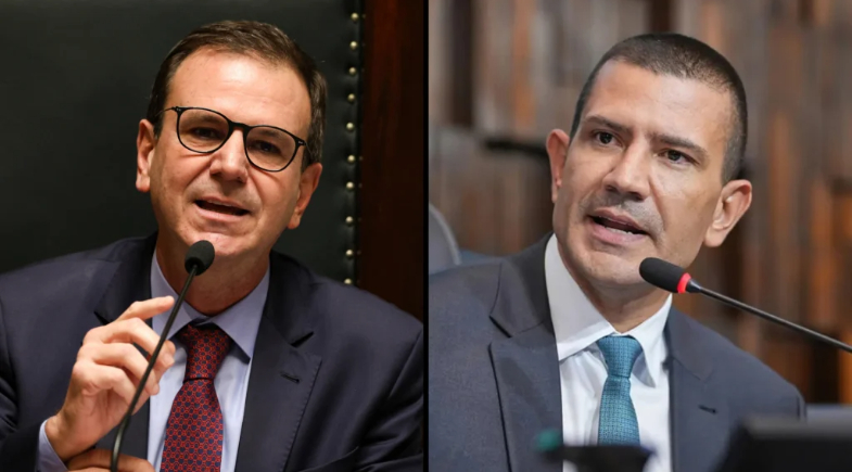 Eduardo Paes e Douglas Ruas vão disputar segundo turno pelo governo do Rio | Reprodução