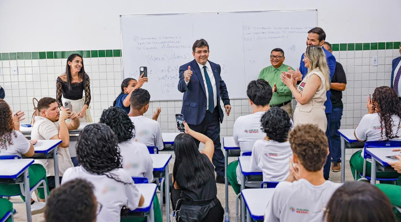 Com Piauí em 2º lugar no Ideb, Rafael Fonteles mira elevar índice em 20% | Divulgação/Ascom
