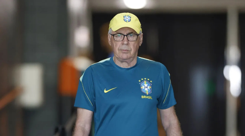 Carlo Ancelotti, técnico da Seleção Brasileira | Rafael Ribeiro/CBF